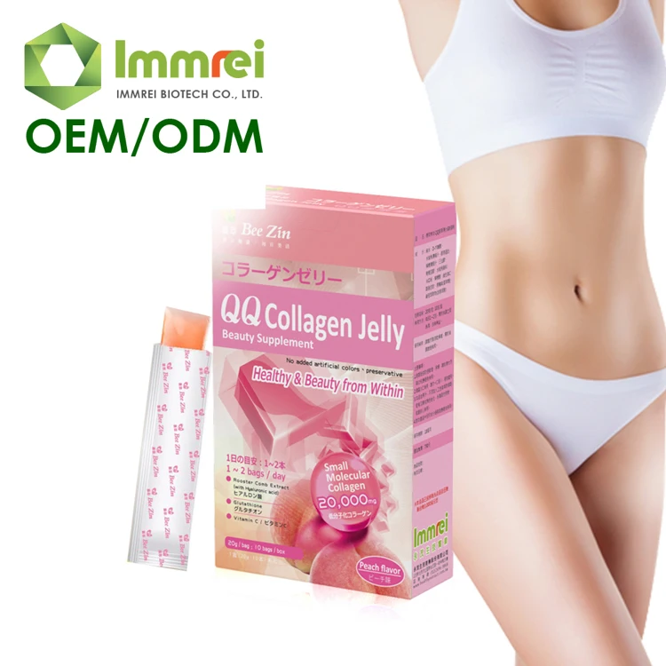 Promote Iron Anti Oxidant Vitamin C Fruit Jelly Stick Feminine Collagen Food