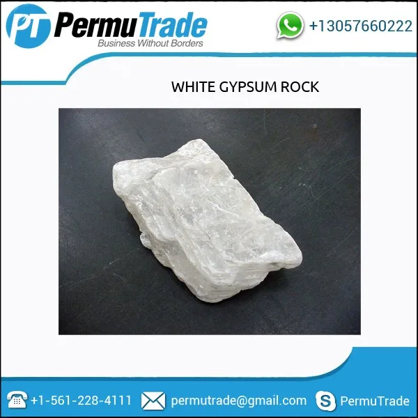 
High Purity Crystal Gypsum Rock 