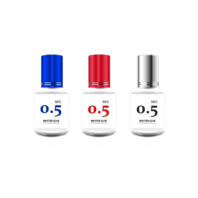 6-8 Weeks Lasting, 0.5 sec fast drying, Eyelash Glue, lash glue korea / color glue lash extension
