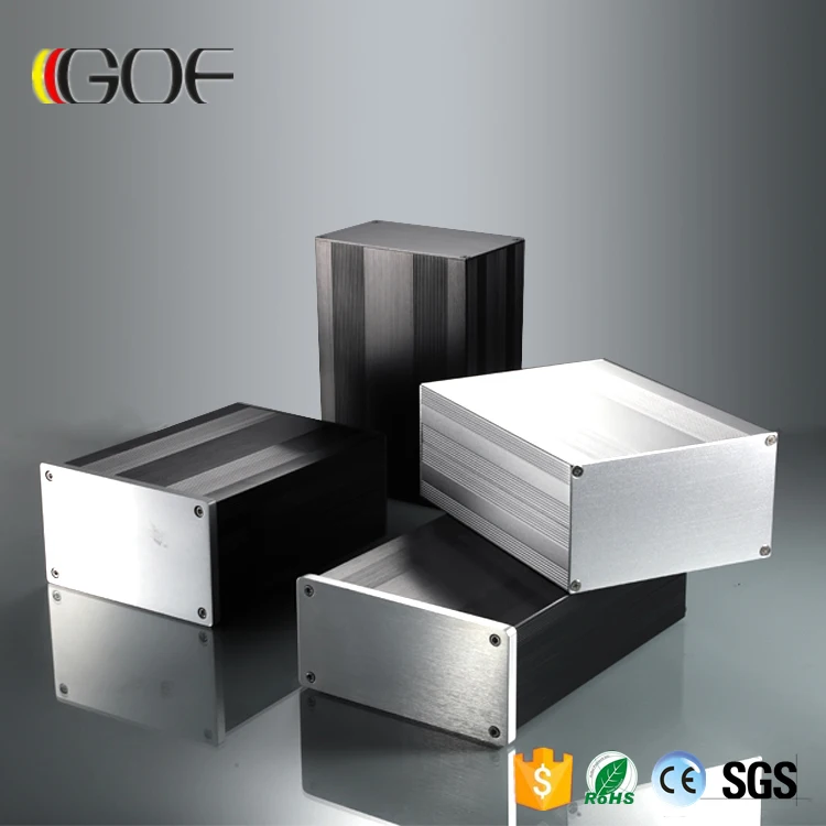 hot sales pcb power switch enclosure new arrival diy box electronics aluminum enclosure project box