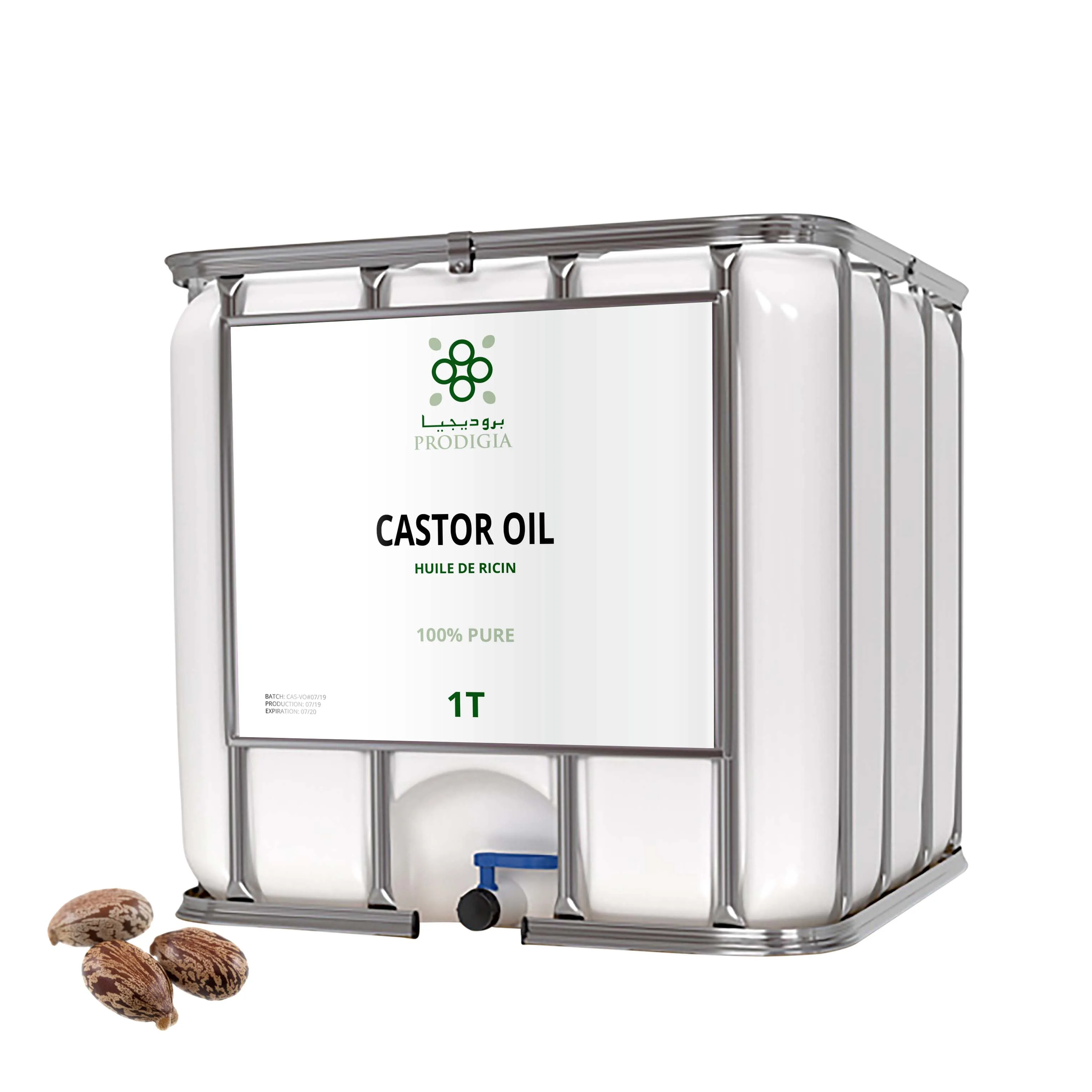 
Bulk Sale 100% Pure Castor Oil For Hair Private Label - From Morocco Best Price 