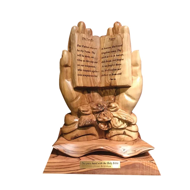 Olive Wood Statue Bethlehem