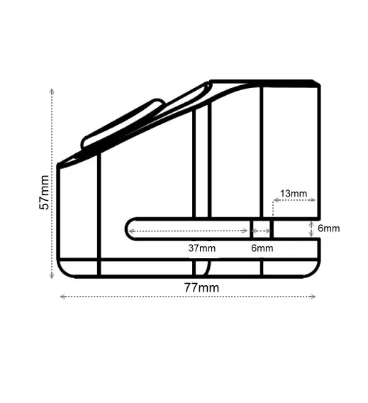 
High sound volume alarm brake disc lock for motorbike disc lock OEM 