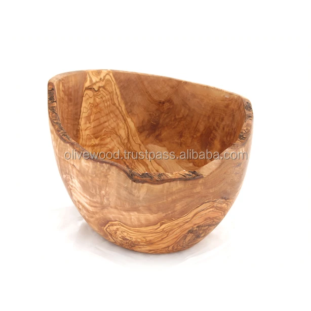 Olive Wood rustic Bowl 17 cm