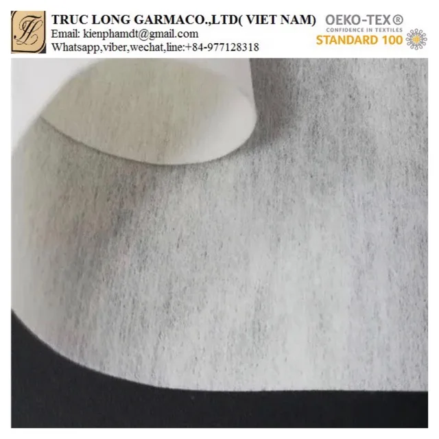 high quality hot water dissolving 90C embroidery backing paper,hot melting