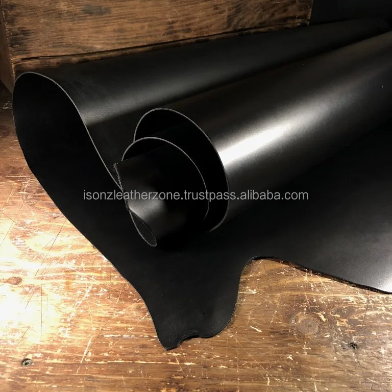 
Veg Tan Leather High Glass full grain Genuine leather for shoes bags belts saddles 