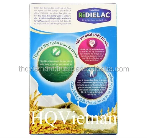 
[THQ VIETNAM ] RiDielac Infant Cereal With Milk Rice And Milk 200gr*24boxes 