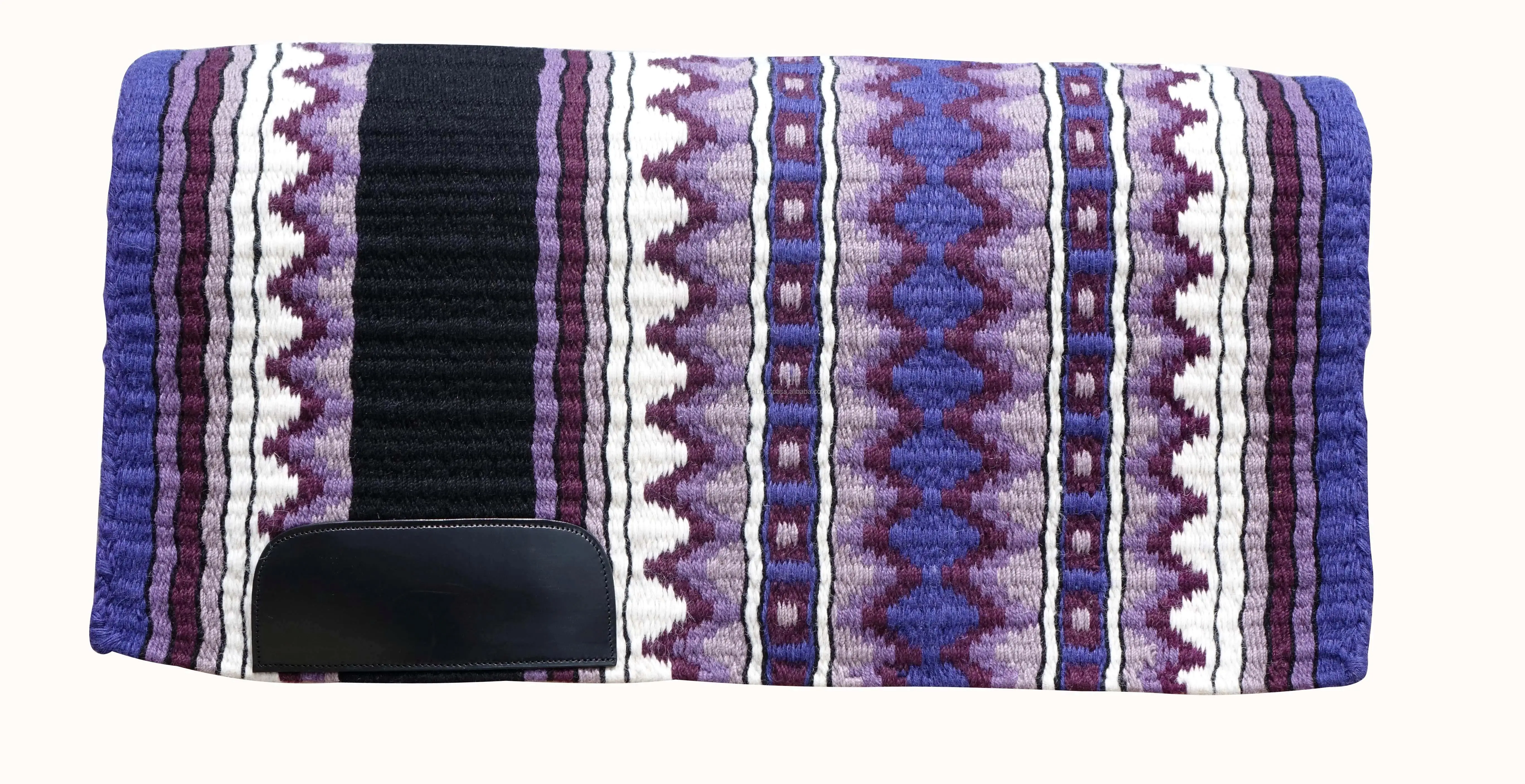 Western contour saddle blanket