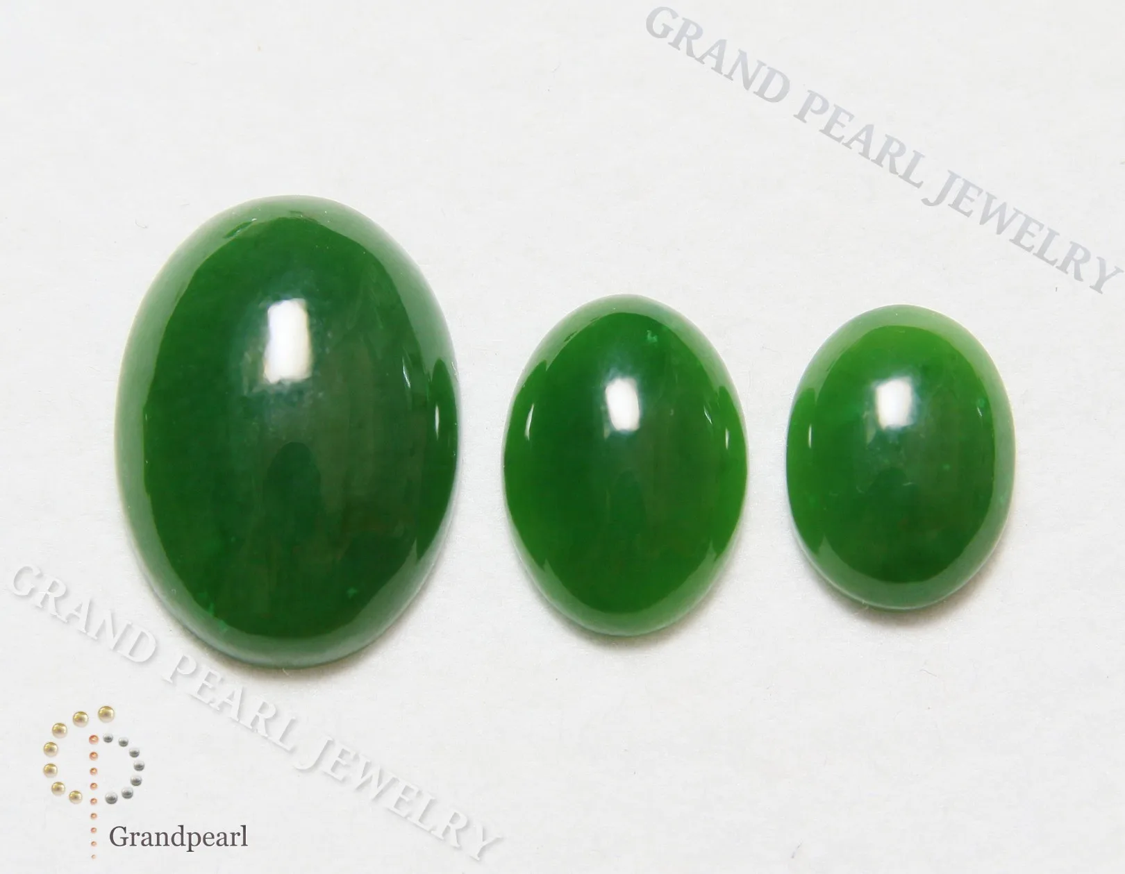 8x10mm-15x20mm - Nephrite Jade Cabochons - Oval