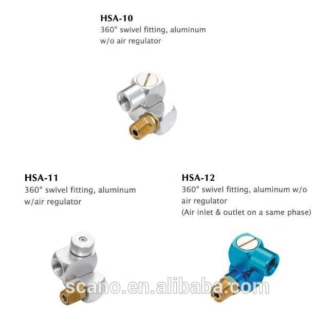 Air Pneumatic Universal Aluminum Swivel Coupler for Compressor Accessories