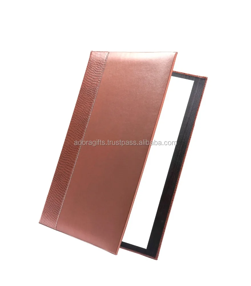 Direct Factory Price For Menu Book Cover / Profession High Quality New Design Menu Book For Restaurant
