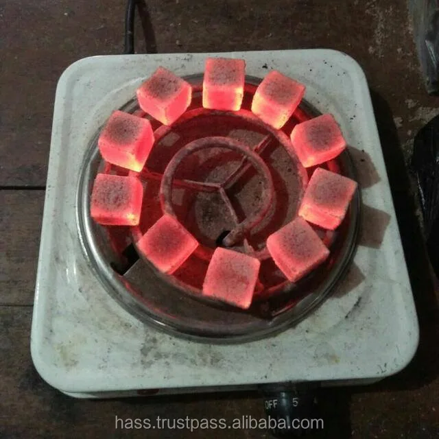 Лучшая брикета кокосового угля, 100% чистый кокосовый орех из Индонезии 2018