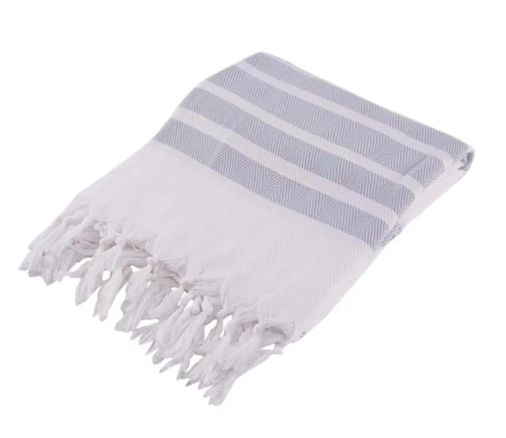 Turkish Towel Fouta Blanket Throw from manufacturer in Denizli Turkey