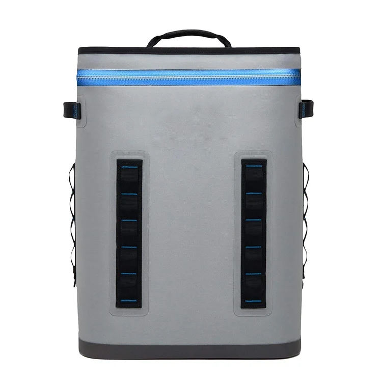 Wholesale Hopper Portable  Waterproof Soft Side 840D TPU Closed Cell Foam 24 Can Cooler Bag Backpack
