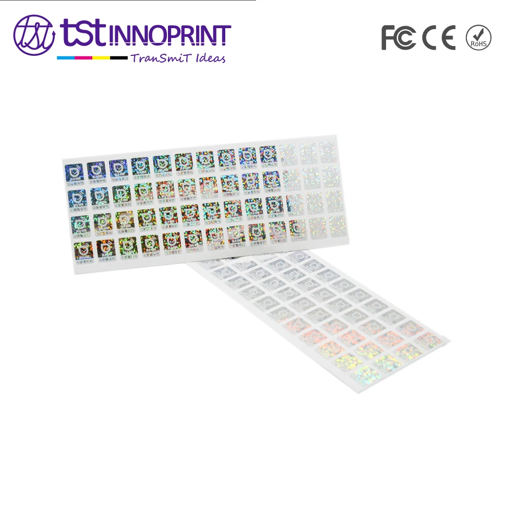 Custom Label Printing Holographic Sticker