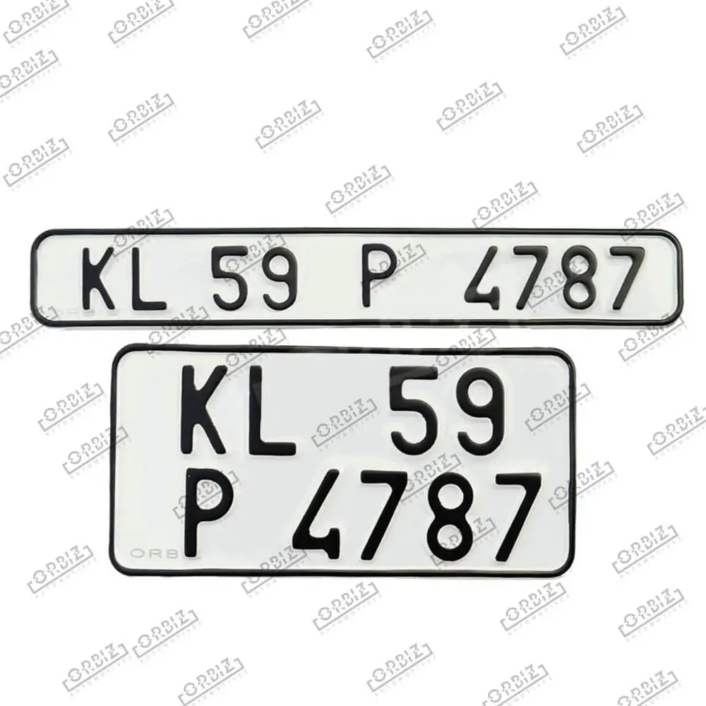 
Велосипед номерного знака (IND-BLUE спинка) 