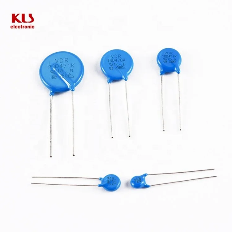 High quality VDR ZOV KLS6-07D391K 390V 1.75KA disc 7mm varistor 3mov