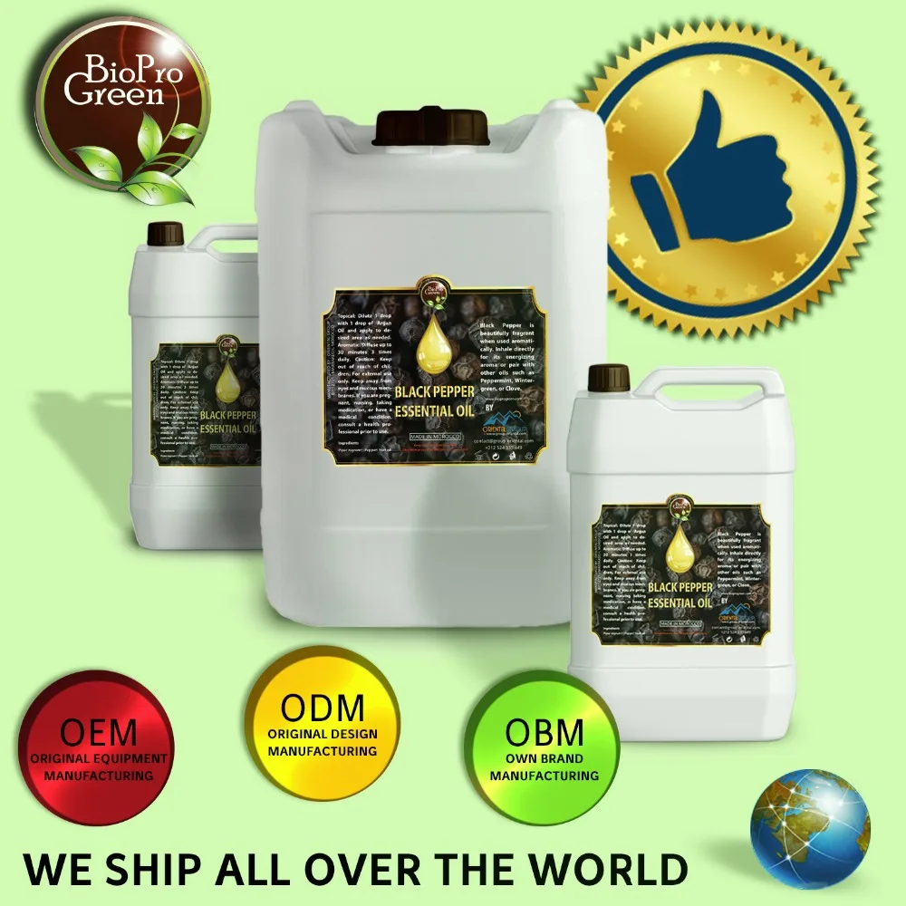 Best quality black pepper essential oil, pure black pepper essential oil, Wholesale black pepper