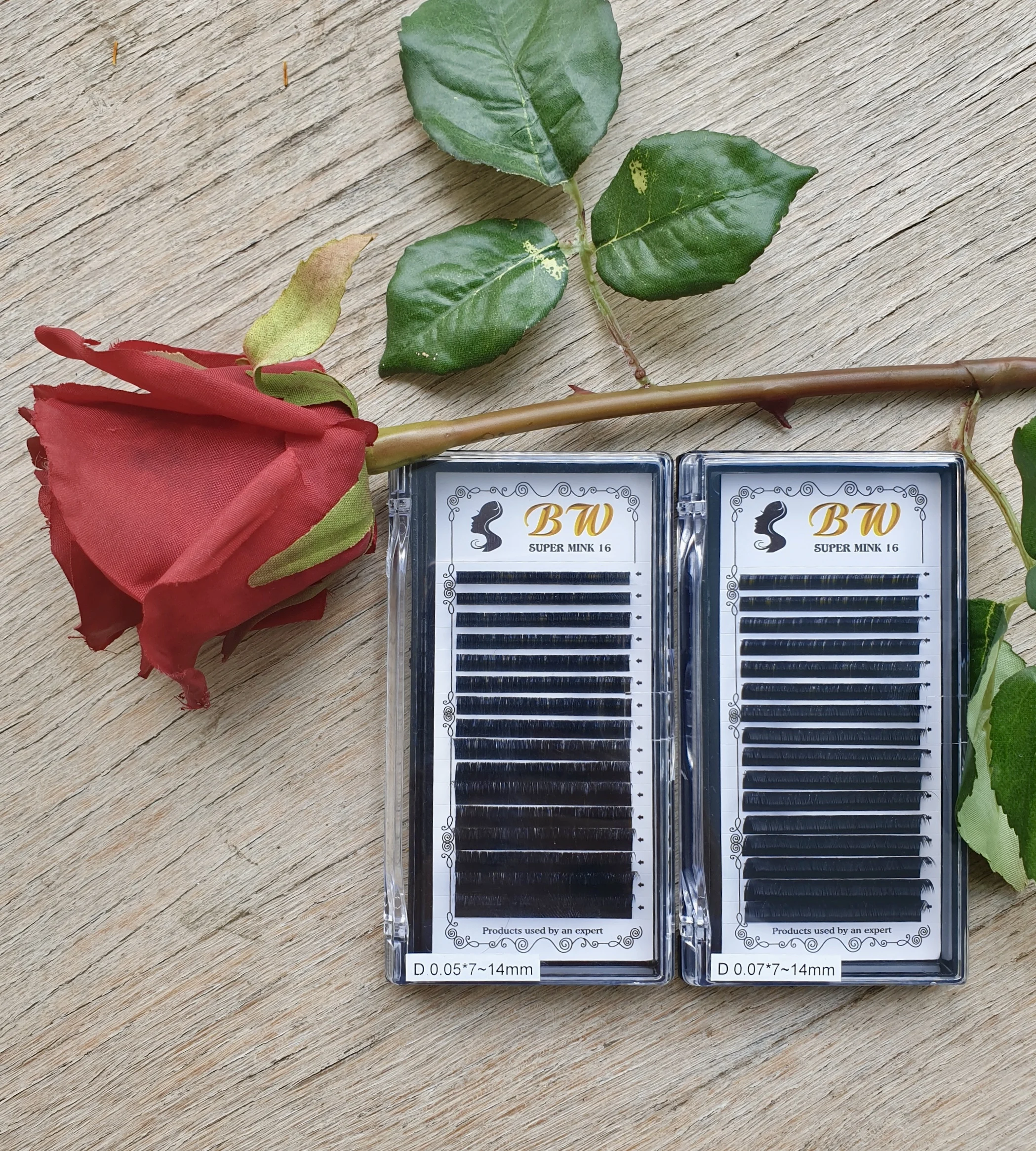 
Super Black Mink Silk Flat eyelash extension Korea of the manufacturing in Vietnam 