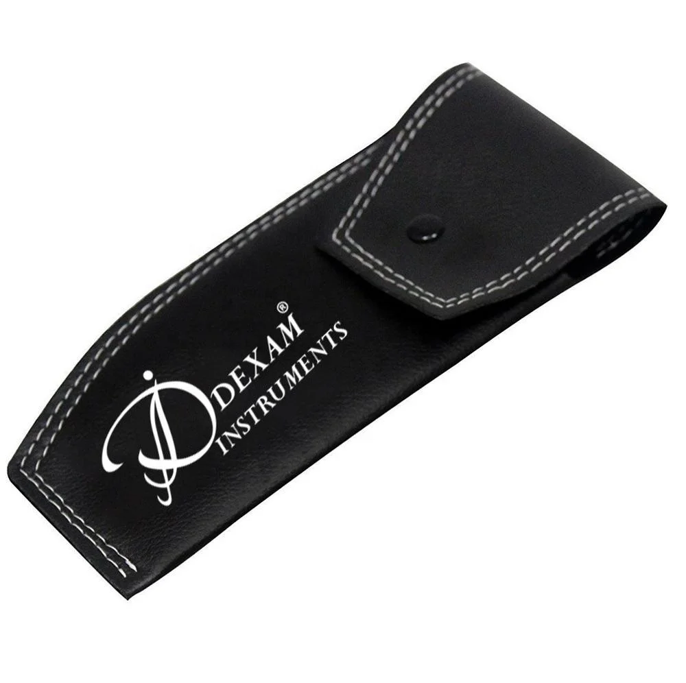 Shaving razor protective travel case for shaving straight razor genuine leather pouch Storage Bag