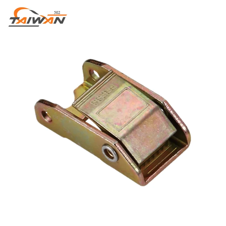 
ratchet strap tie down locking metal cam buckle 