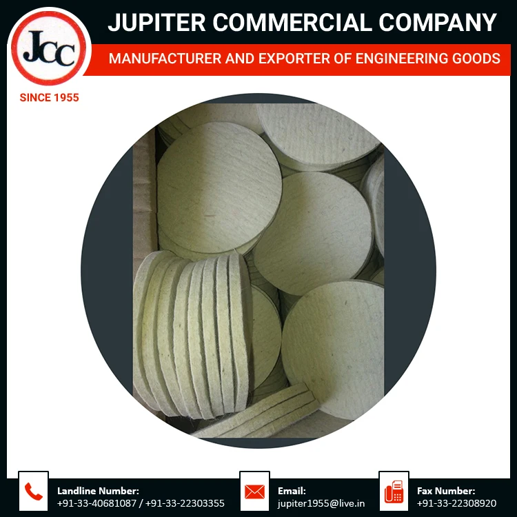 Wholesale 100% Organic Wool Fabric Woolen Compressed Wool Felt Components Dyed Pattern Woven Technique Industrial Use Lining