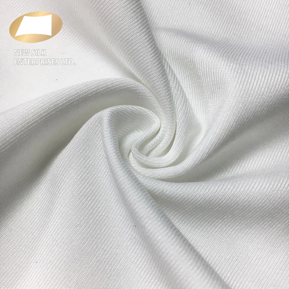 Moisture wicking nylon lycra quick dry 4 way stretch fabric for sportswear