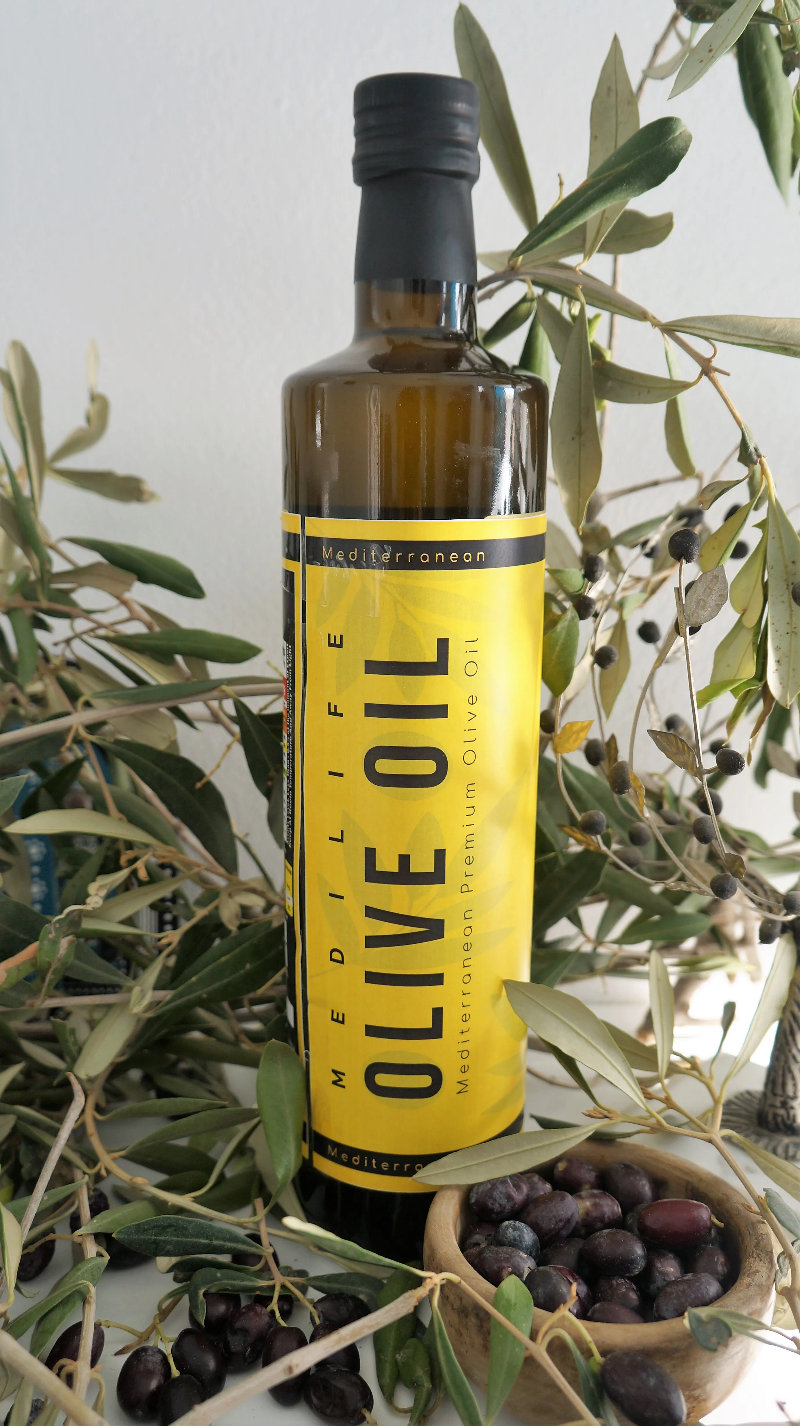 Dorica Bottle,750mL, Sweet Fruity Olive Oil. ISO certified