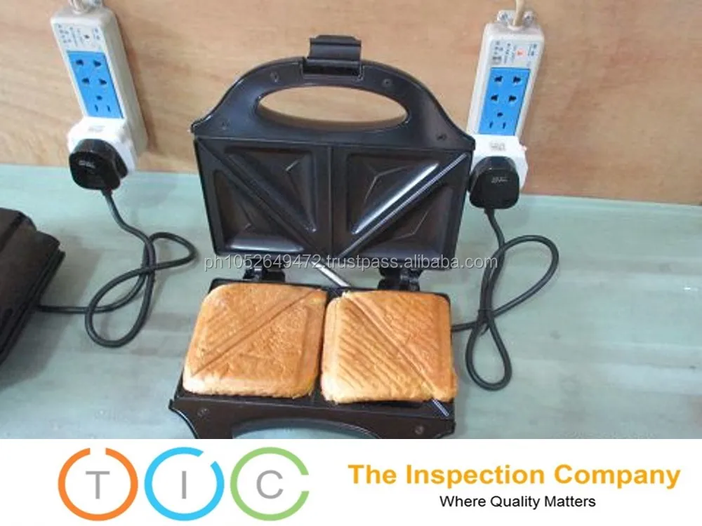 Inspection service India for Sandwich toaster