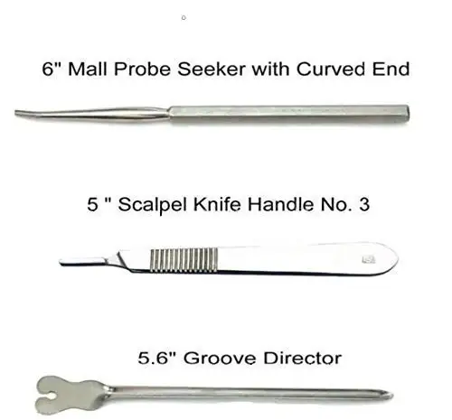 22 Pcs Advanced Dissecting Kit for Anatomy and Biology Medical Students with Scalpel Knife Handle Stainless Steel Mahersi