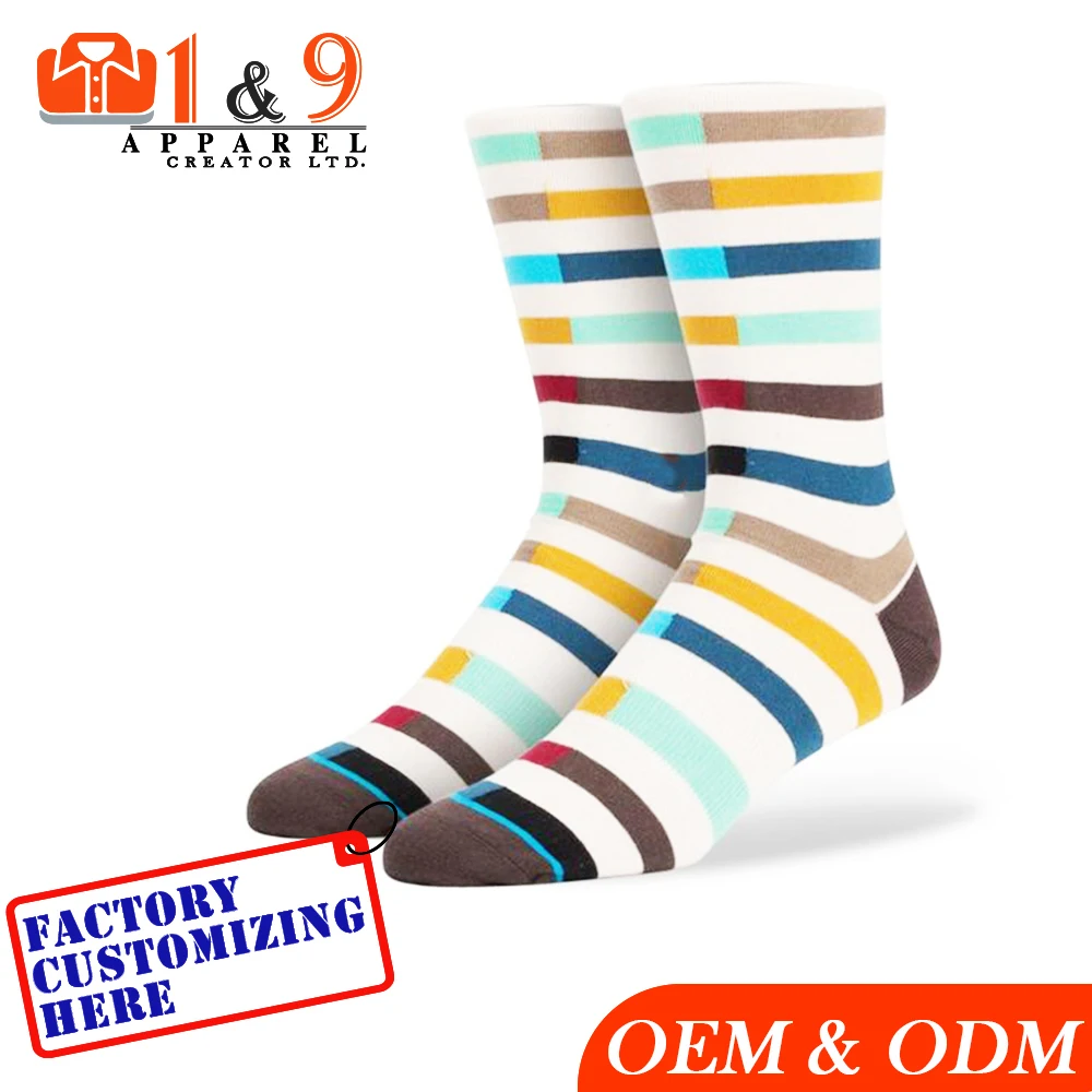 Made in Bangladesh Factory Custom mens dress socks boot hiking socks