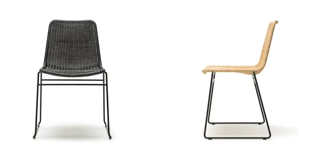 Rattan dining chair latest collection 100% handmade craft Vietnam buying in large quantity