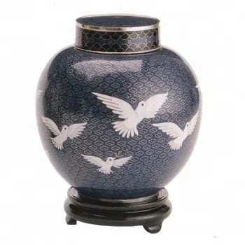 Cloisonne Cremation Urns for Ashes