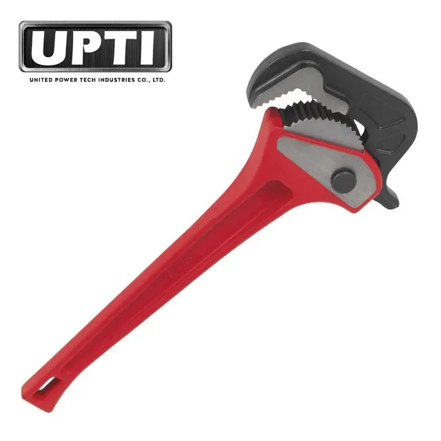 Taiwan Made High Quality CR-V Jaw Hawk Pipe Wrench with Cast Iron Handle