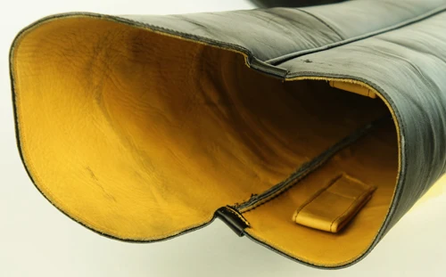 Boots Handmade Pure Leather High Quality Maker Manufactures Long Genuine Leather Calf Boots