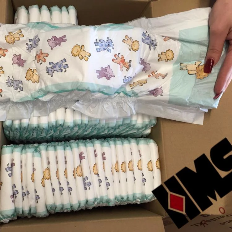 Baby Diapers in Cartons