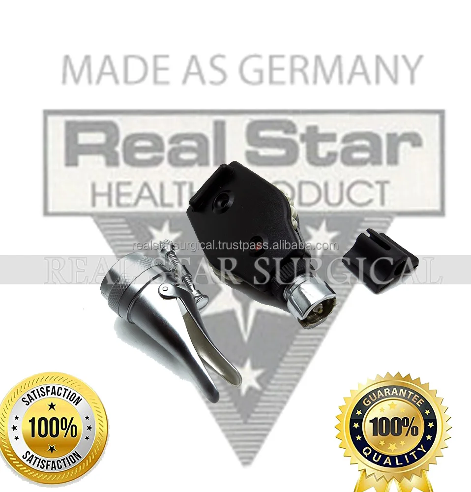 Real Star Best Quality Ophthalmoscope Otoscope ENT Diagnostic Set 2017