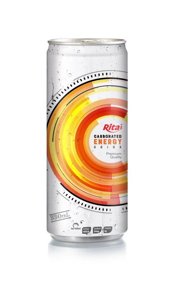 
500ml Canned Energy Drinks with Customized Flavor CO2 Drink Energy 