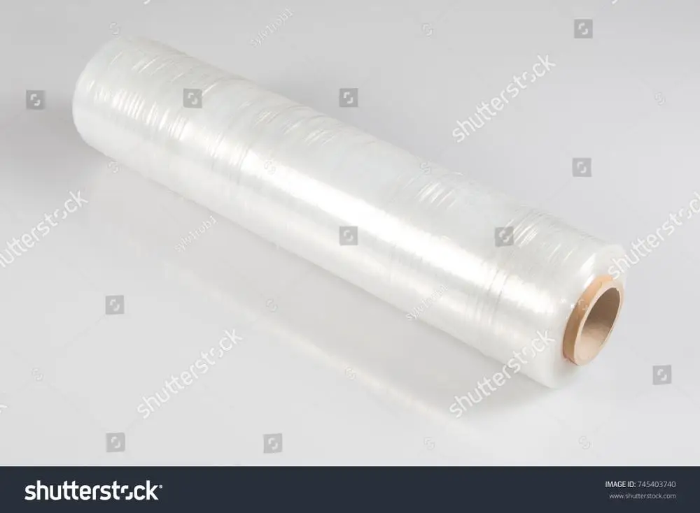 stretch film LLDPE Wrapping Film Roll / Wrapping Plastic Roll