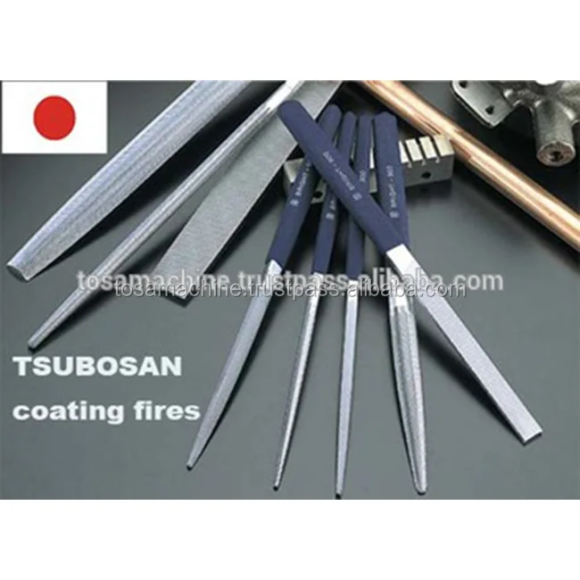 TSUBOSAN Original Coating Files BRIGHT-900 Assorted type for wide range between soft-metal to hard-metal