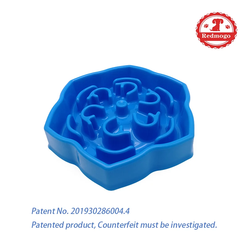 Dog Slow Feeder Bowl Fun Feeding Anti Choking Cat Bowl Stop Bloat Slow Eating Pet  food bowl