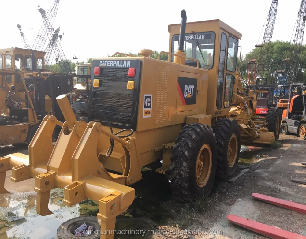 Good quality used cat motor grader 140H for sale/ cat grader with low price