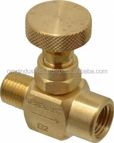 OMG Industries brass gas control valve water gas pipeline ball valve short handle brass valve