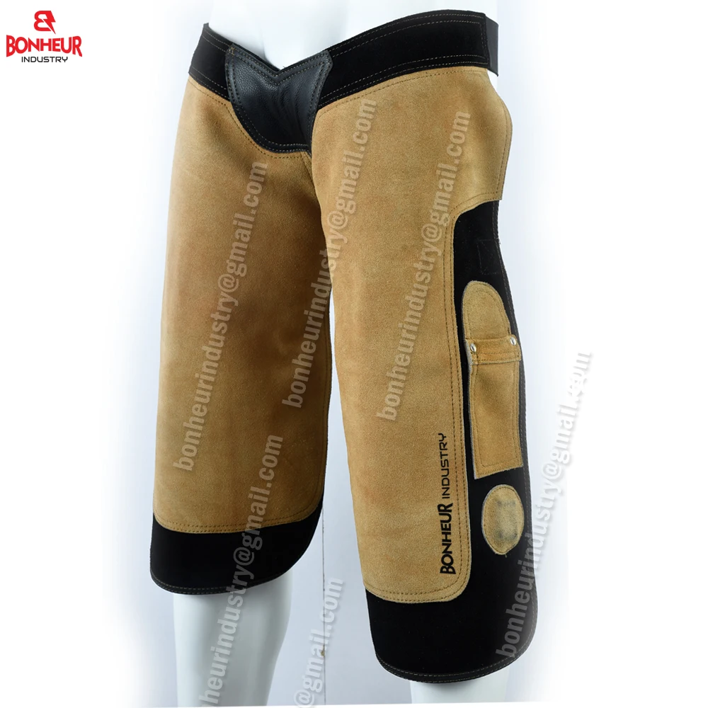 
Horse Farrier Apron Canvas leather Trimming Chaps professional farriers aprons with Pockets Magnets 