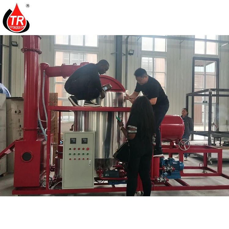 Black Diesel Engine Oil Recycling machine/Used Motor Oil Processing Machine