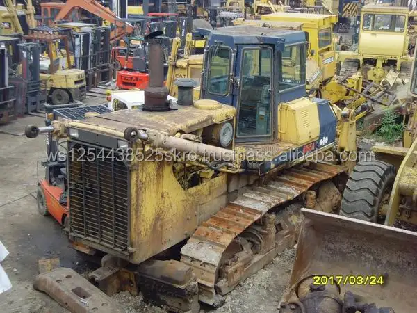 Low price original used Komatsu D155-2 bulldozer for sale