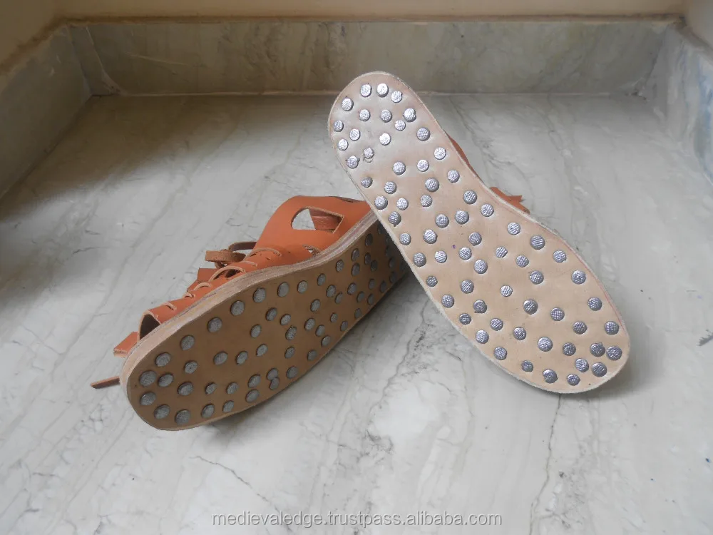 Римские кожаные сандалии, римские сандалии Caligae Tan