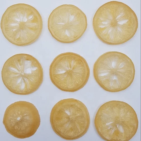 Premium quality Dehydrated Dried Lemon slices Thailand