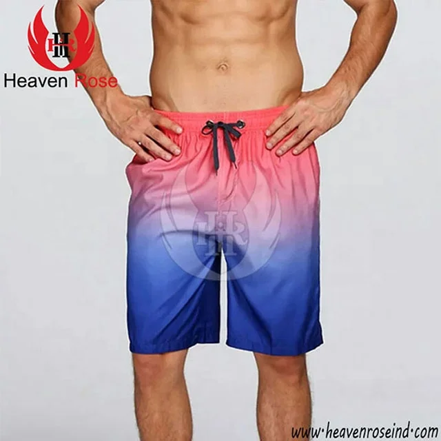 2023 Новое поступление, оптовая продажа, низкая цена, индивидуальные мужские пляжные шорты с кулиской Doubleton