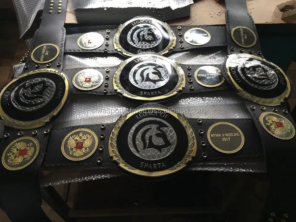 boxing top quality championship belt in cheap price/made your own belt from SIWA SPORTS